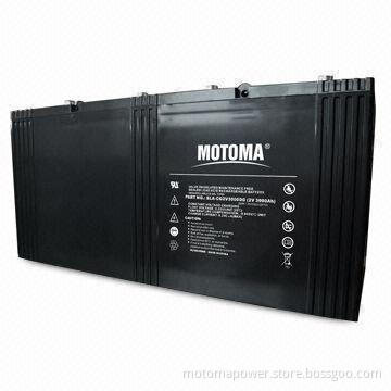 High-capacity 2V 3,000Ah Solar/UPS Battery with Deep Cycle Performance and Low Self-discharge